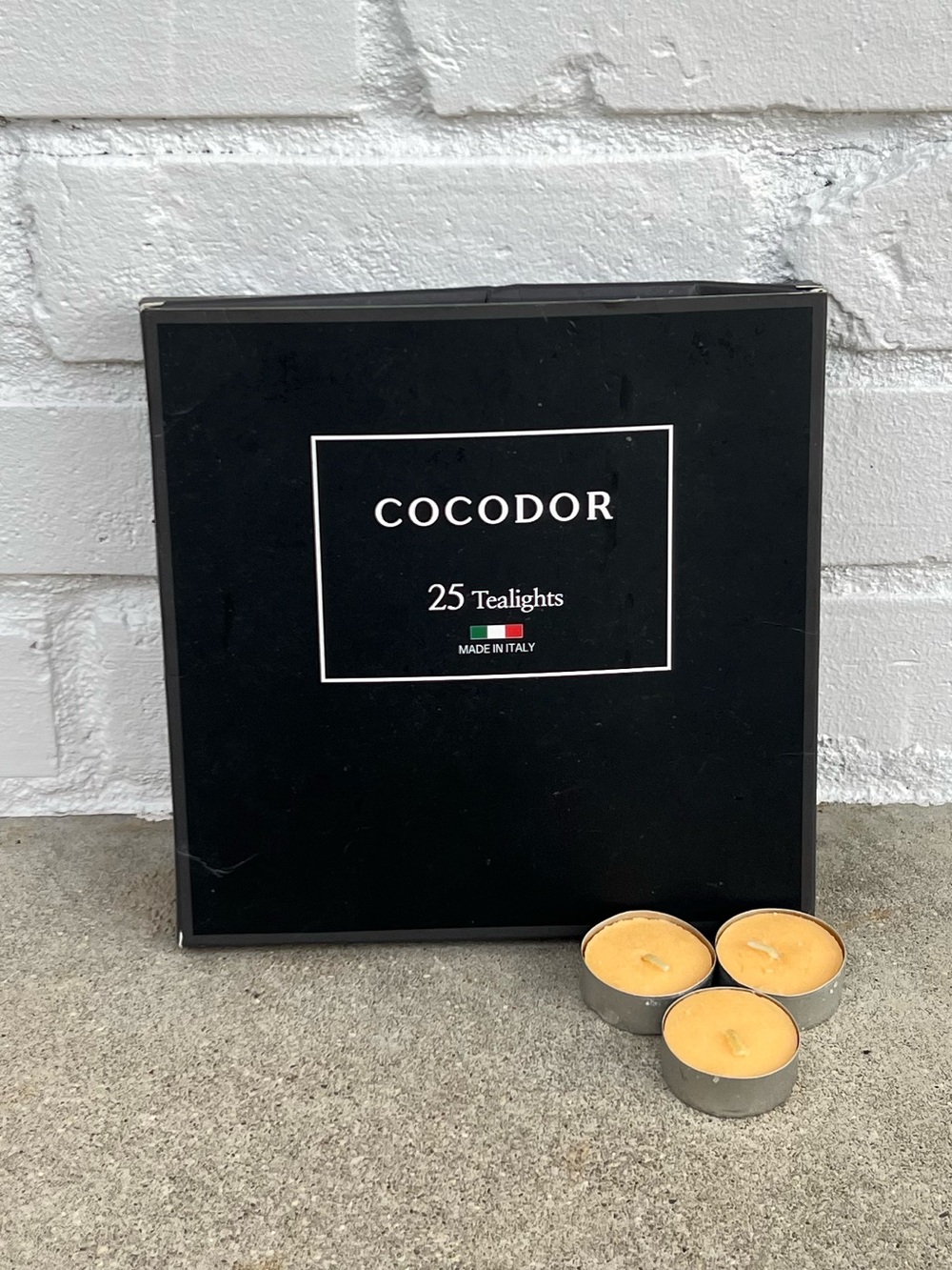 25P Cocodor Peach Scented Tealight Candles